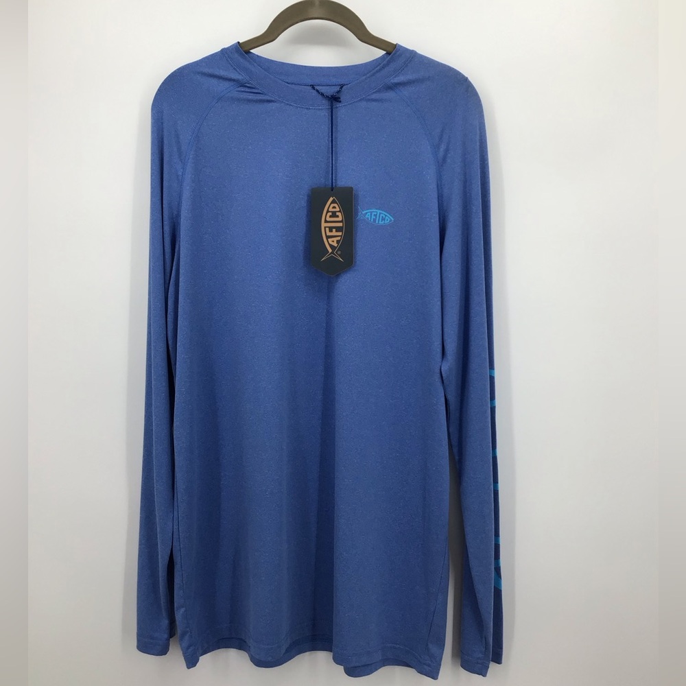 Aftco Samurai 2 long sleeve sun shirt. Size medium. NWT